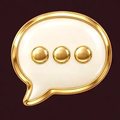 Chat bubble icon — Vincispin