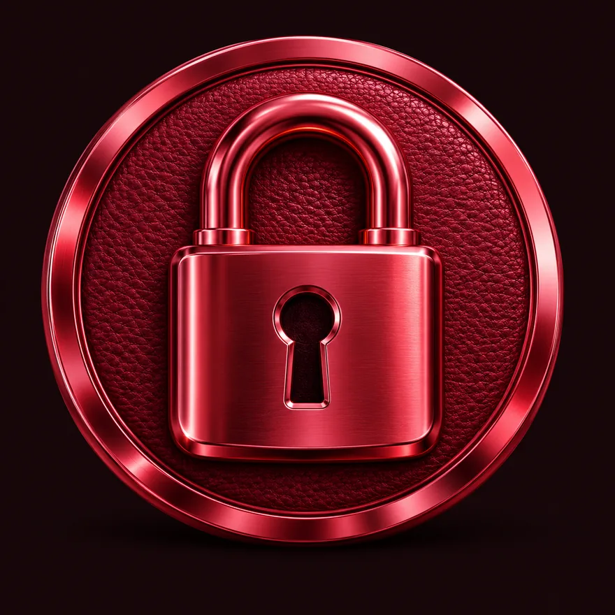 Padlock emblem — Vincispin
