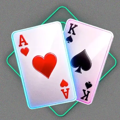 Ace and king playing cards