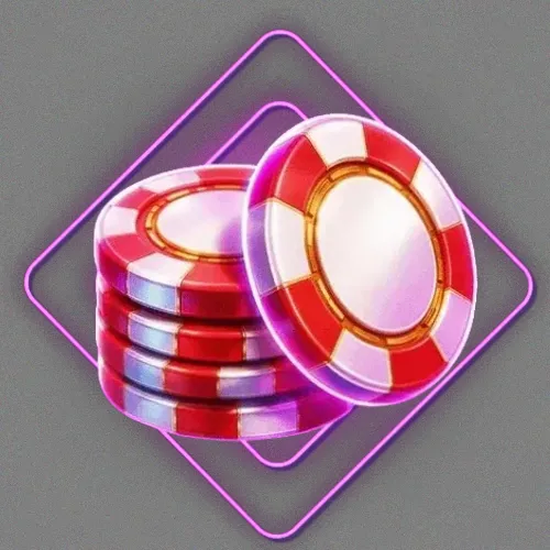 Poker table with cards