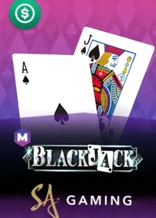 M Blackjack live game cover