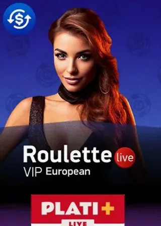 Roulette VIP European live game cover