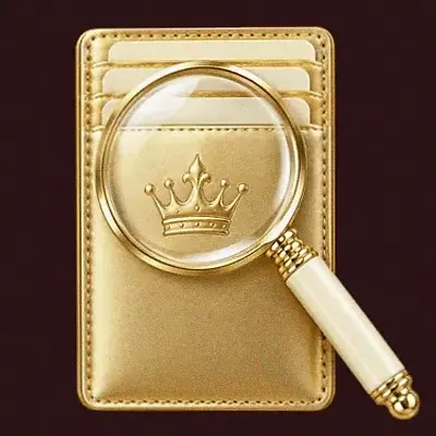 Wallet and magnifier — Vincispin