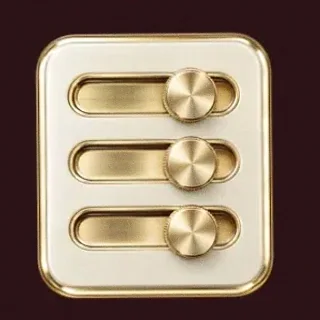 Three-knob control panel — Vincispin
