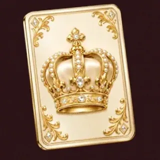 Royal crown card — Vincispin