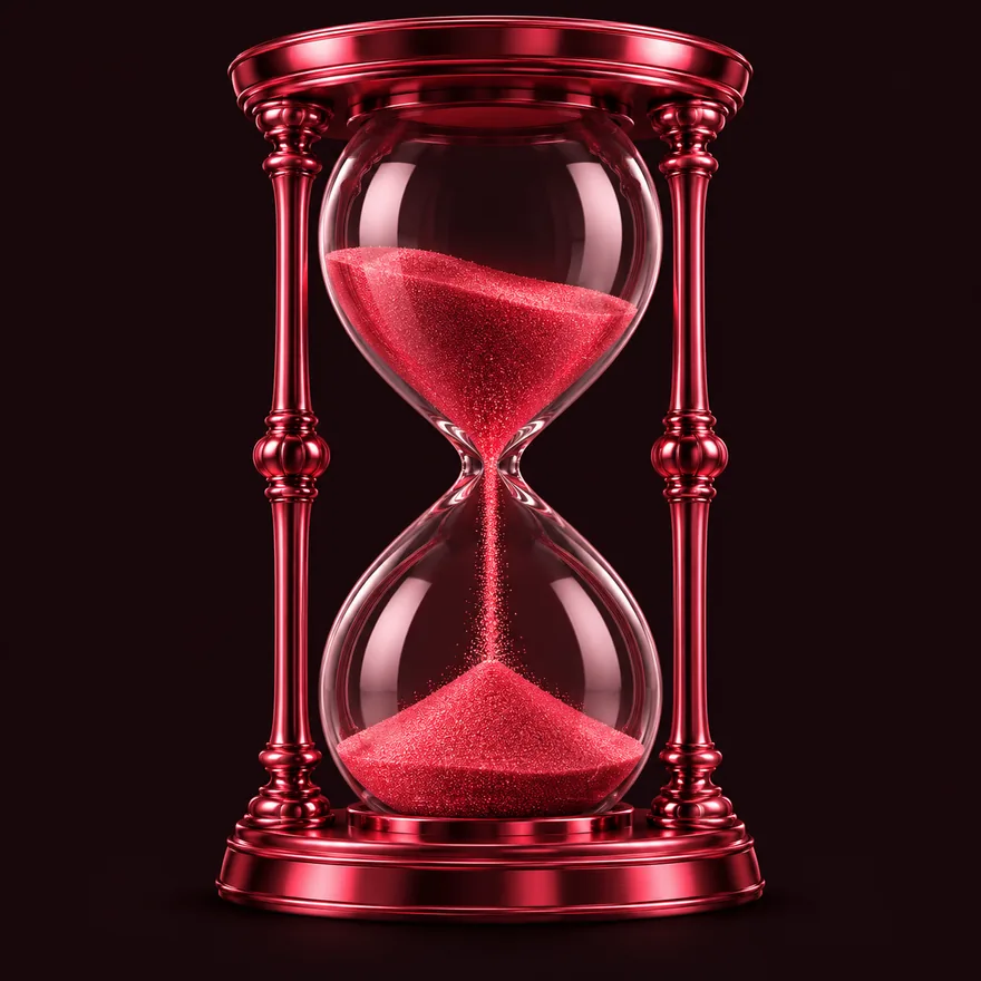 Ornate hourglass — Vincispin