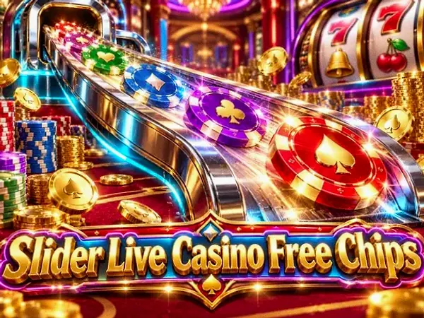 Slider Live Casino Free Chips at Vincispin