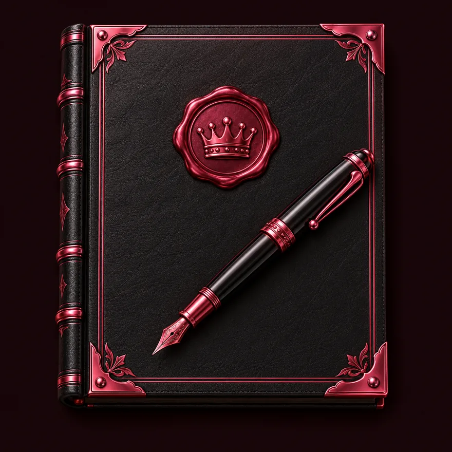 Leather casino ledger — Vincispin