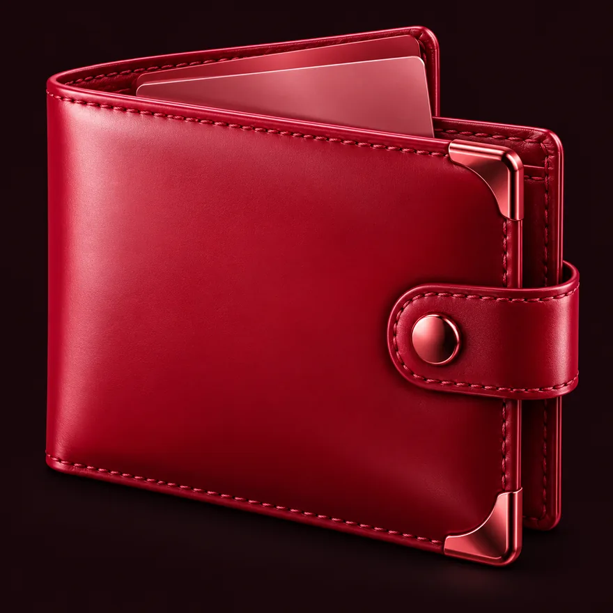 Leather wallet — Vincispin