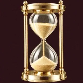 Ornate hourglass — Vincispin