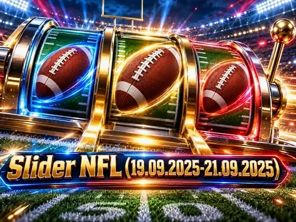 Slider NFL (19.09.2025-21.09.2025) at Vincispin