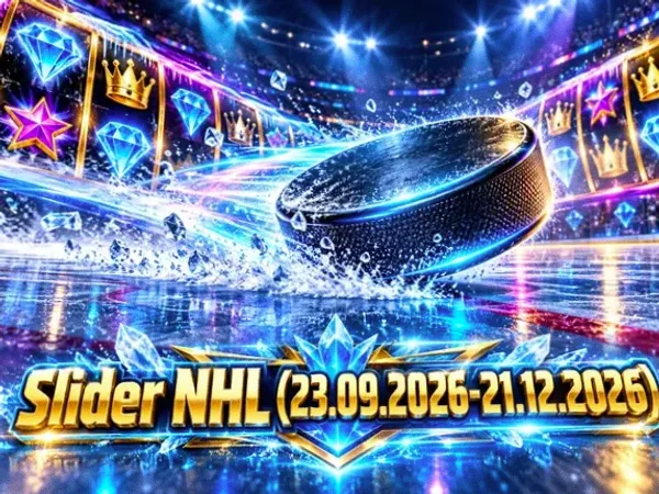 Slider NHL (23.09.2026-21.12.2026) at Vincispin