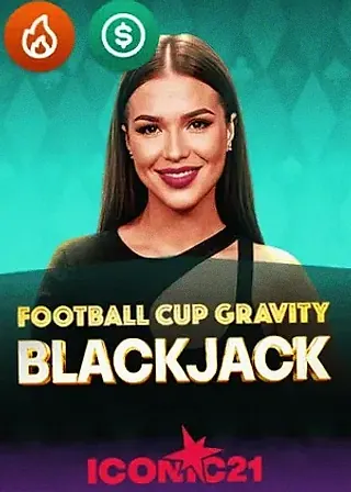 Football Cup Gravity Blackjack live game cover