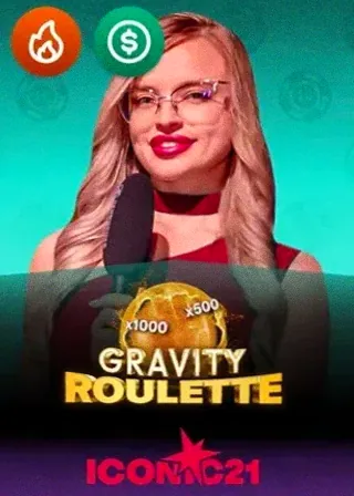 Gravity Roulette live game cover