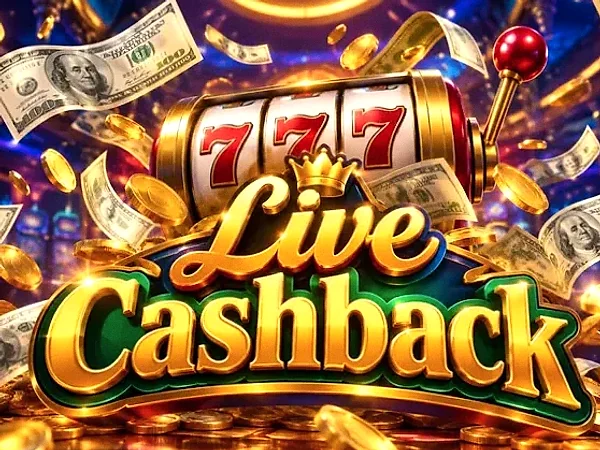 Live Cashback at Vincispin