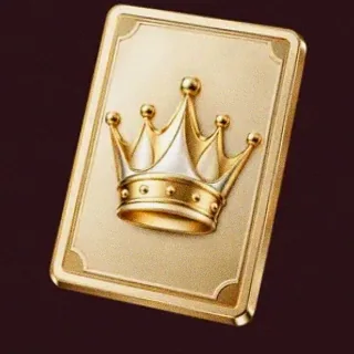 Crowned casino card — Vincispin